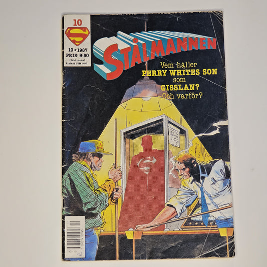 Stålmannen Nr 10 1987 #VG#