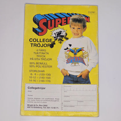 Stålmannen Nr 10 1987 #VG#