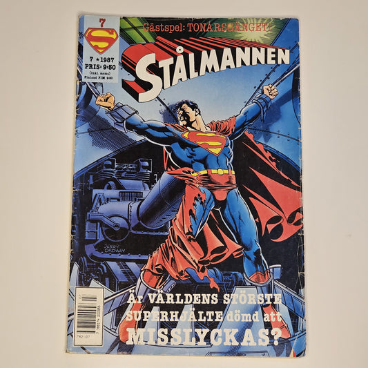 Stålmannen Nr 7 1987 #VG#