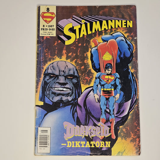 Stålmannen Nr 8 1987 #VG#