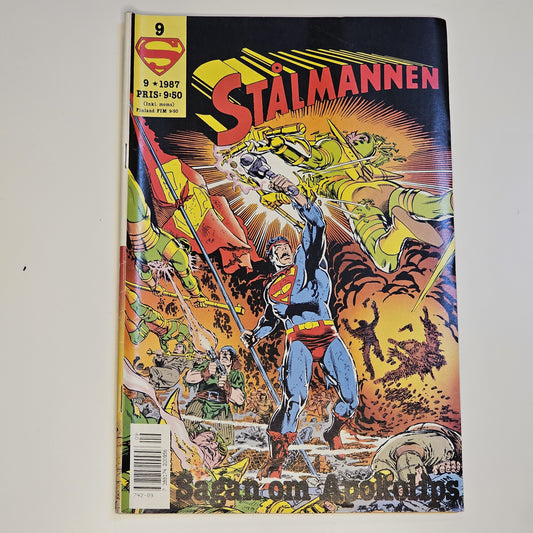 Stålmannen Nr 9 1987 #VG#