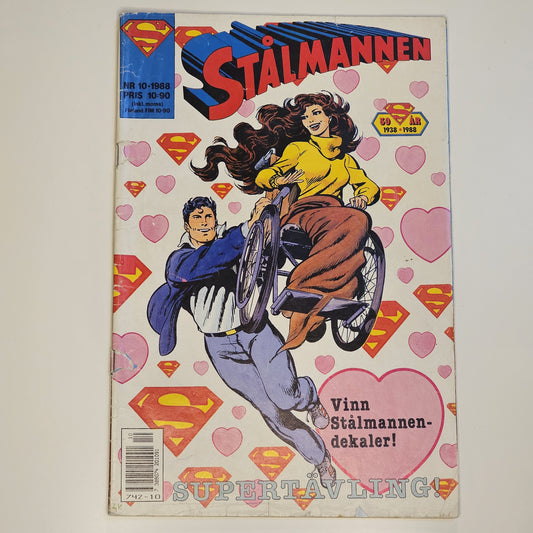 Stålmannen Nr 10 1988 #VG#