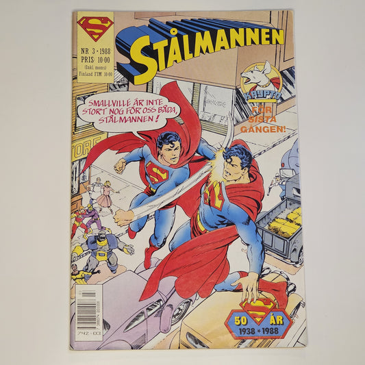 Stålmannen Nr 3 1988 #VF#