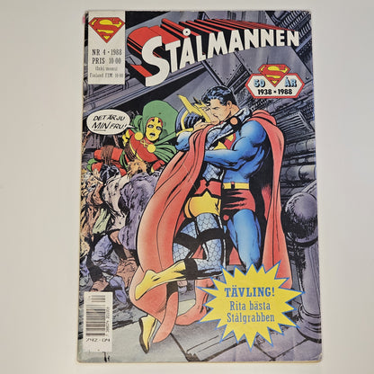 Stålmannen Nr 4 1988 #FN#