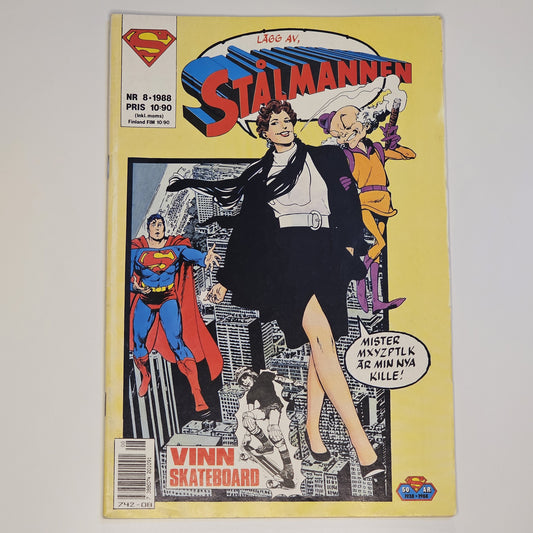 Stålmannen Nr 8 1988 #VF#