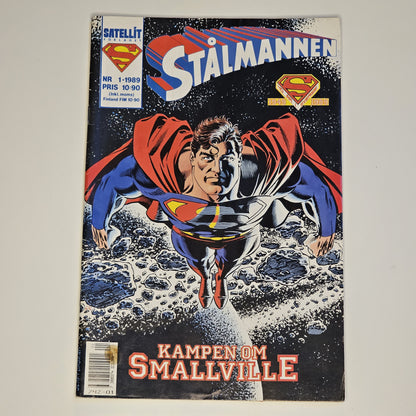 Stålmannen Nr 1 1989 #VG#