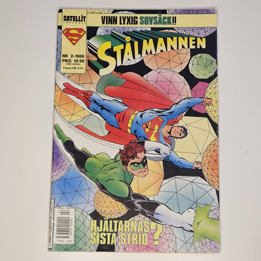 Stålmannen Nr 2 1989 #FN# + Bilaga
