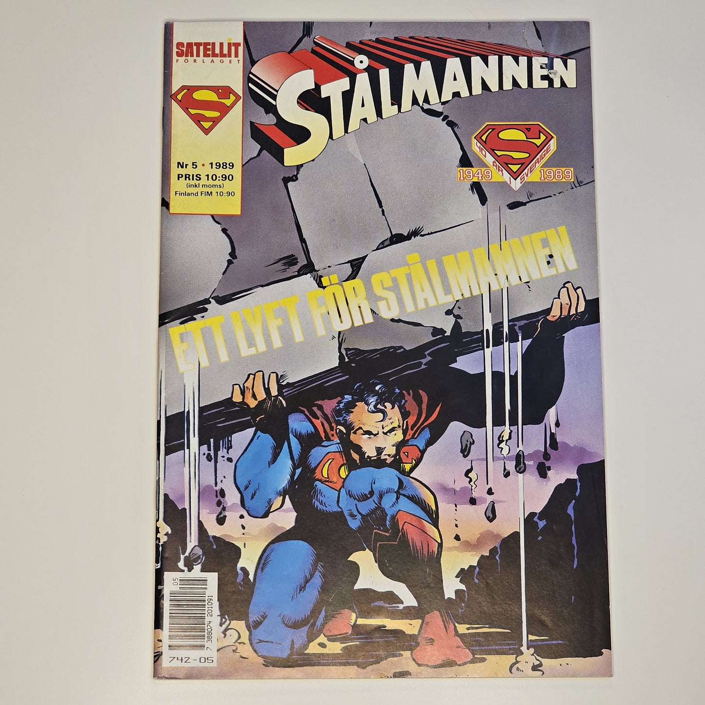 Stålmannen Nr 5 1989 #VG#