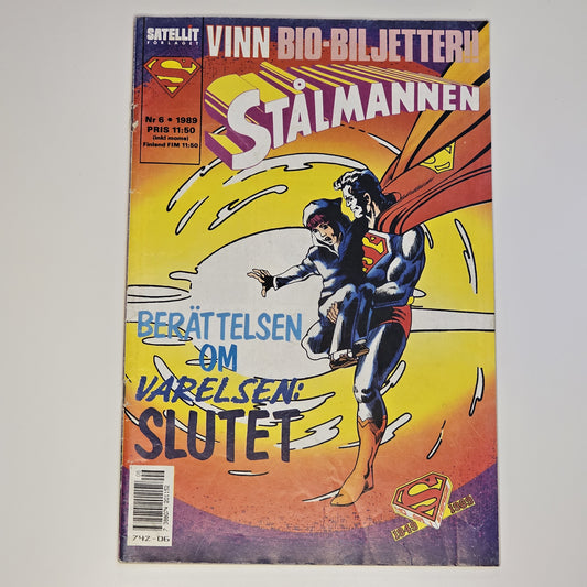 Stålmannen Nr 6 1989 #VG#