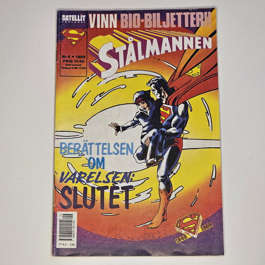 Stålmannen Nr 6 1989 #FN#
