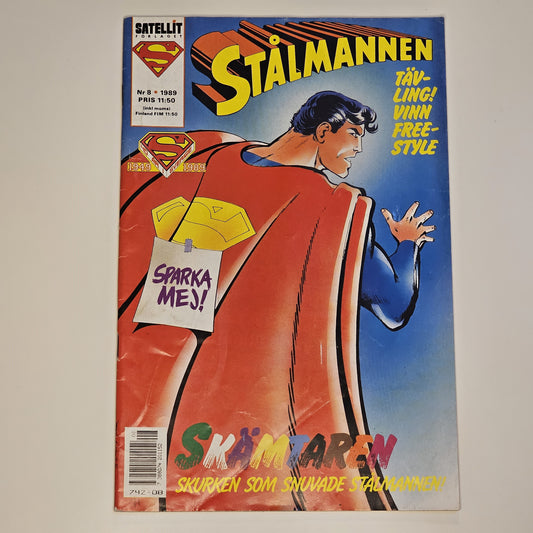 Stålmannen Nr 8 1989 #FN#