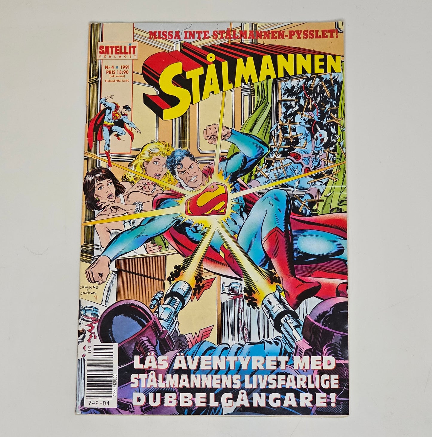 Stålmannen Nr 4 1991 #FN#