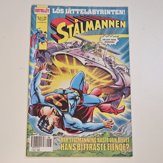 Stålmannen Nr 6 1991 #VF#