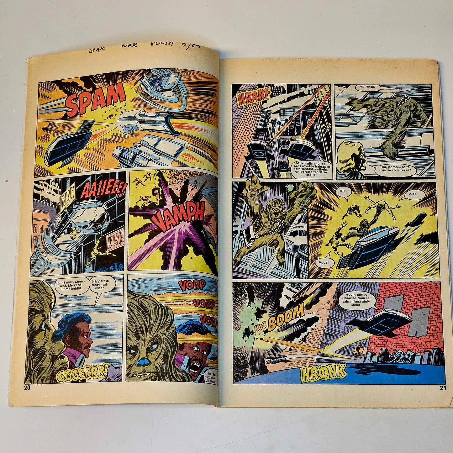 Star Wars Nr 5 1985 #FN# (Finsk)