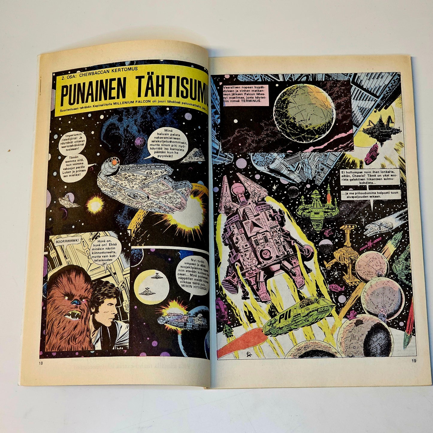 Star Wars Nr 3 1987 #FN# (Finsk)