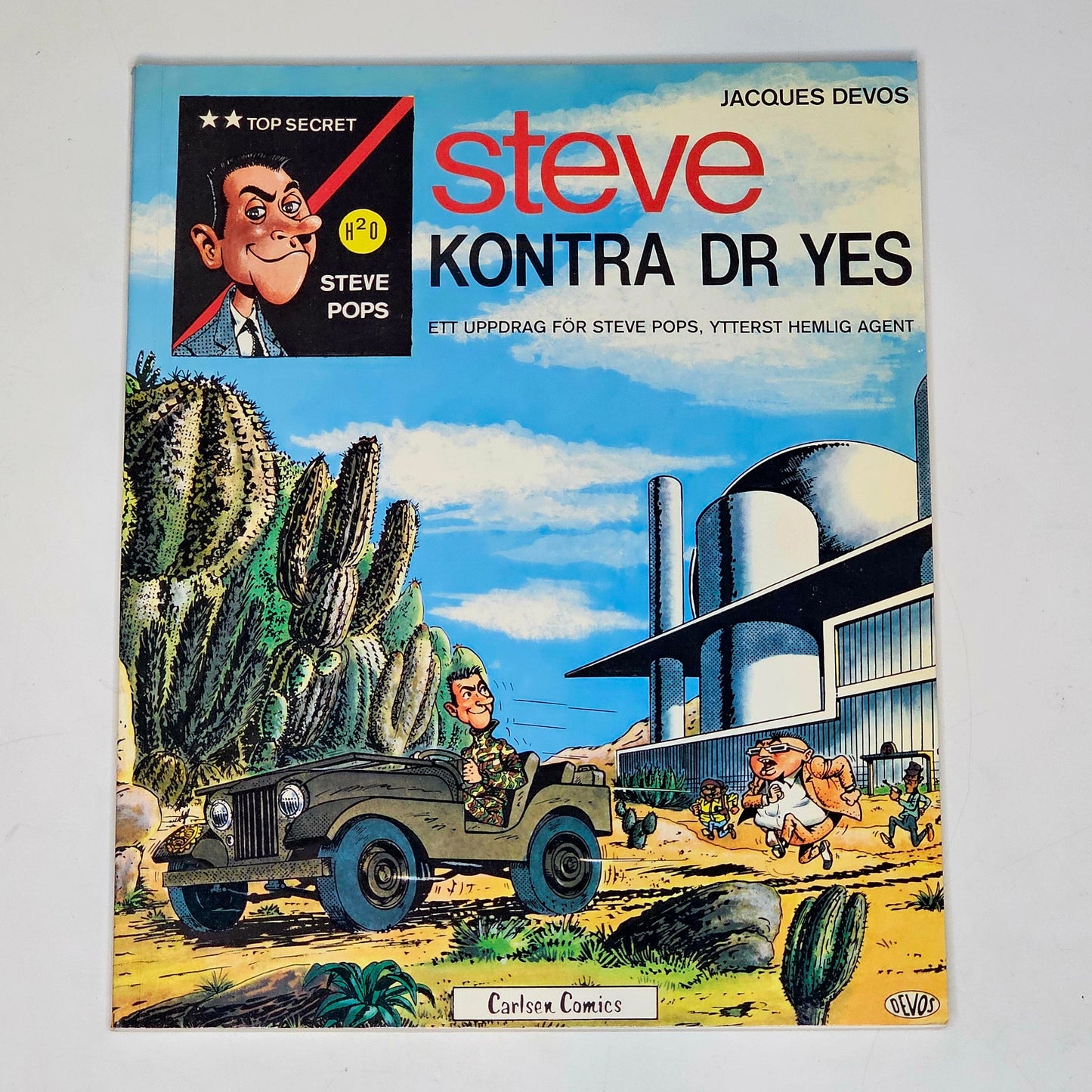 Steve Pops - Kontra Dr Yes 1980 #VF# **1:a Upplagan**