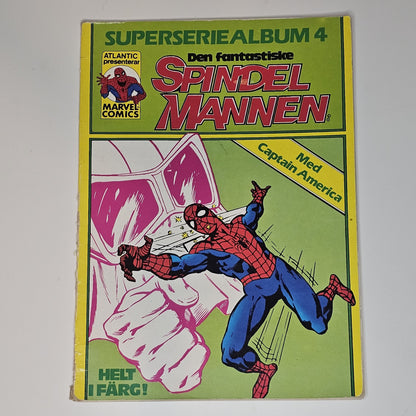 Spindelmannen  - Superseriealbum nr 4 1980 #VG#