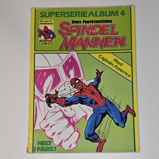 Spindelmannen  - Superseriealbum nr 4 1980 #VG#