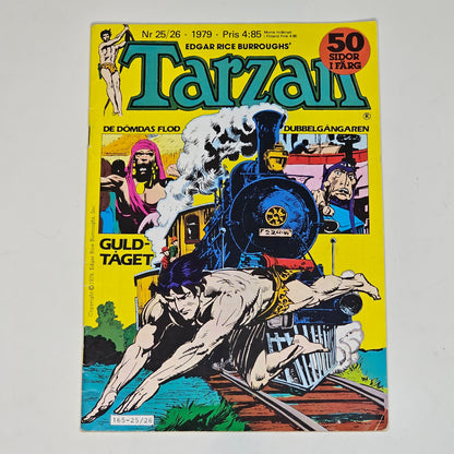 Tarzan Nr 25-26 #FN# 1979 + Prenumerationsbilaga