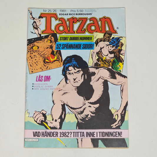 Tarzan Nr 25-26 1981 #FN# + Prenumerationsbilaga