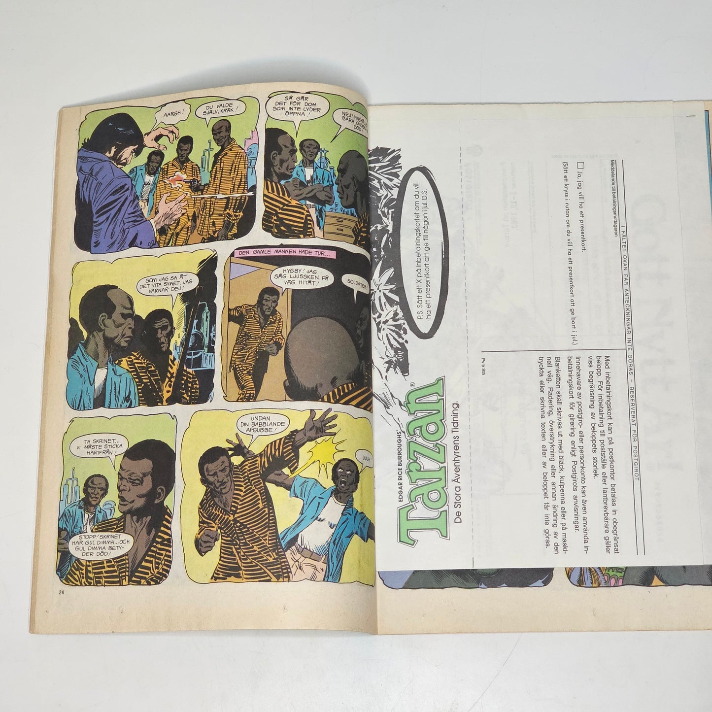 Tarzan Nr 25-26 1981 #FN# + Prenumerationsbilaga