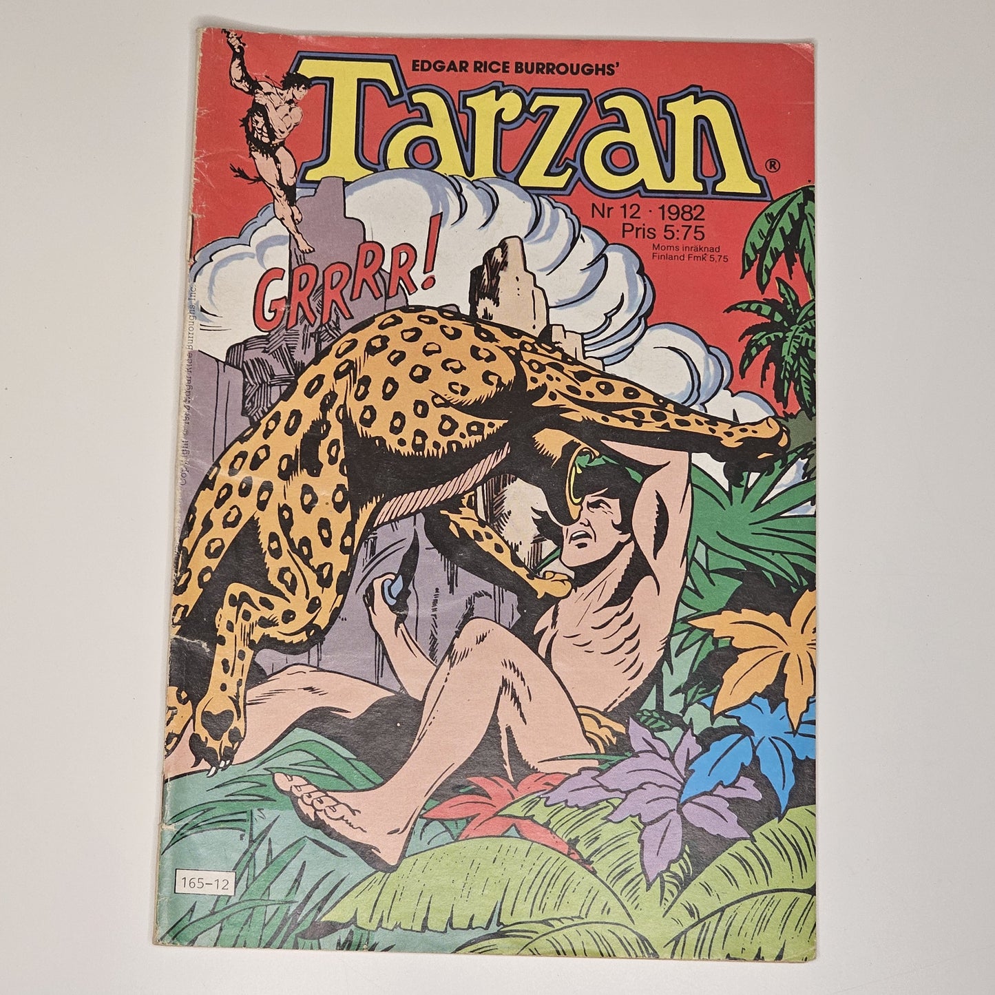 Tarzan Nr 12 1982 #FN# + Prenumerationsbilaga