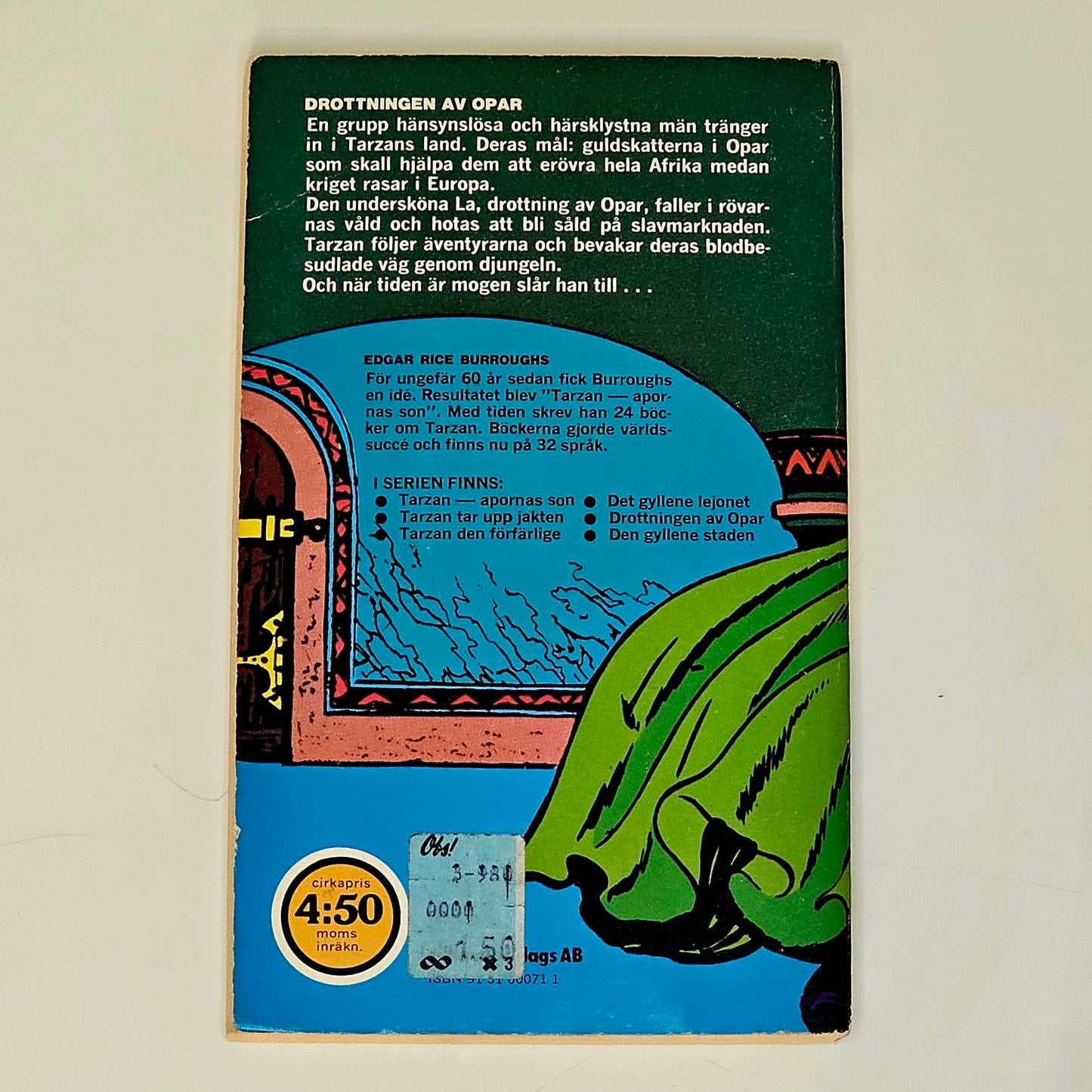Tarzan - Drottningen Av Opar 1972 #FN#