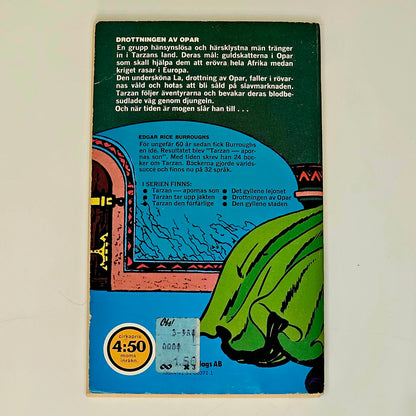 Tarzan - Drottningen Av Opar 1972 #FN#