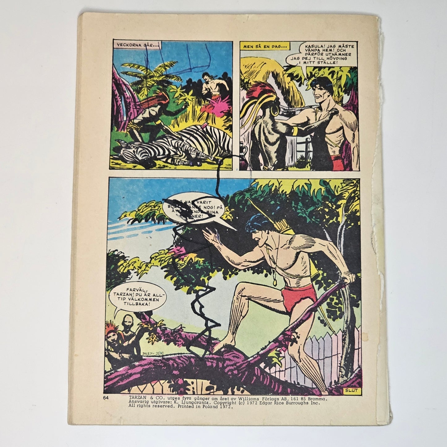 Tarzan & Co Nr 4 1972 #FR#