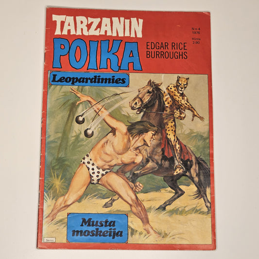 Tarzanin Poika Nr 4 1976 (Finsk) #FN#