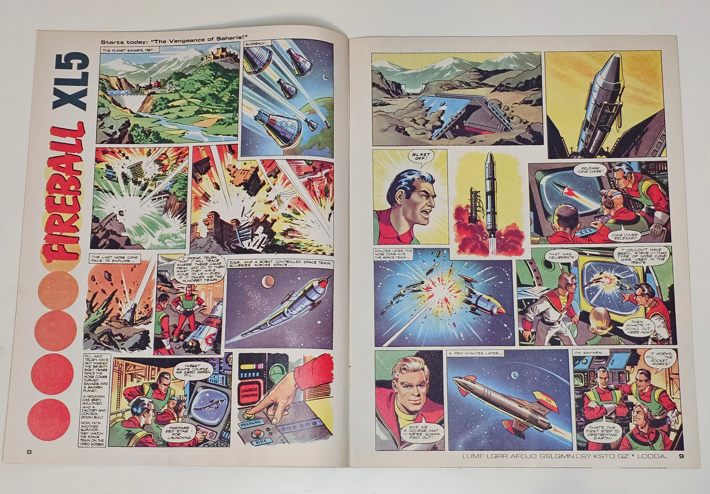 Thunderbirds Nr 35 1993 #VF# + Pussel (Brittisk)