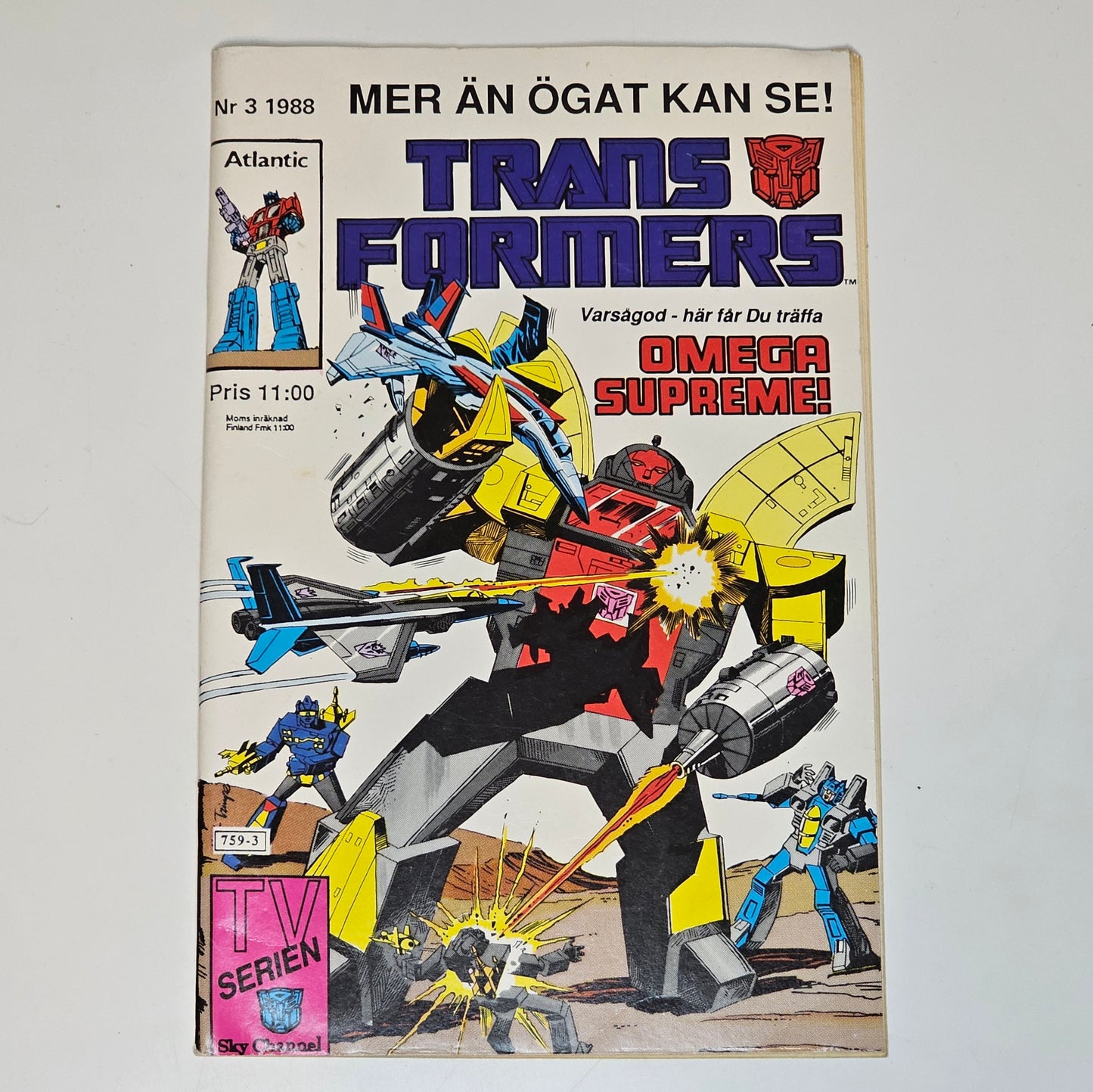 Transformers Nr 3 1988 #FN#