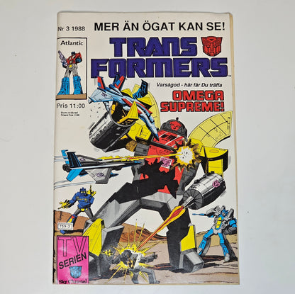 Transformers Nr 3 1988 #FN#