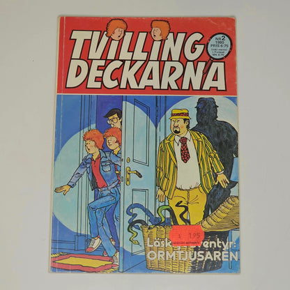 Tvillingdeckarna Nr 2 1980 #VG#