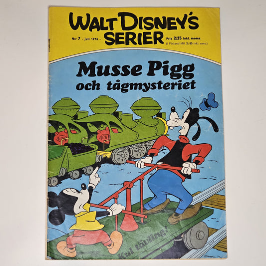 Walt Disneys Serier Nr 7 1973 #VG#