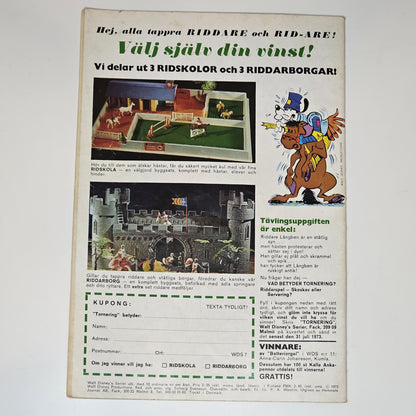 Walt Disneys Serier Nr 7 1973 #VG#