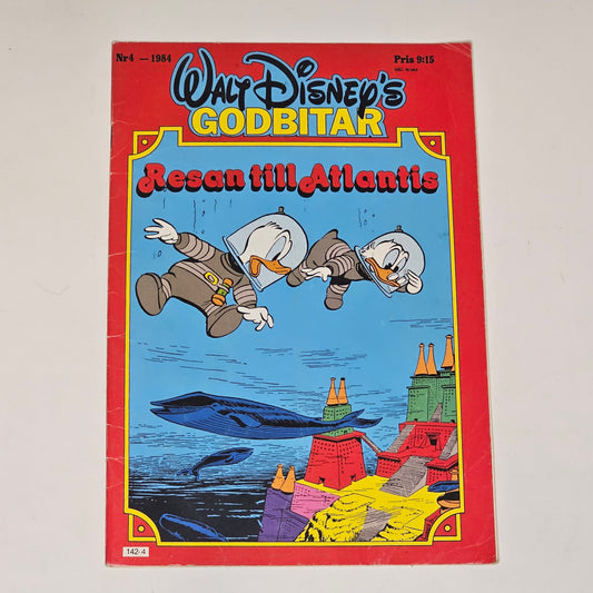 Walt Disneys Godbitar Nr 4 1984 #VG#