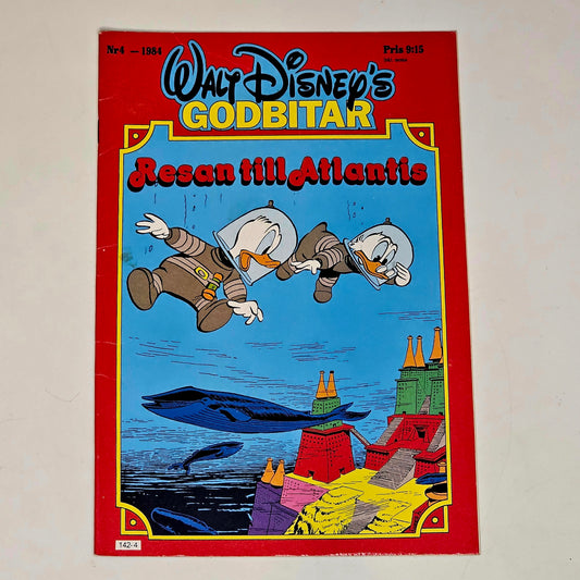 Walt Disney´s Godbitar Nr 4 1984 #FN#