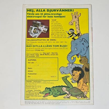 Walt Disney´s Serier Nr 11 1973 #FN#