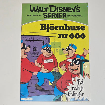 Walt Disney´s Serier Nr 10 1974 #FN#