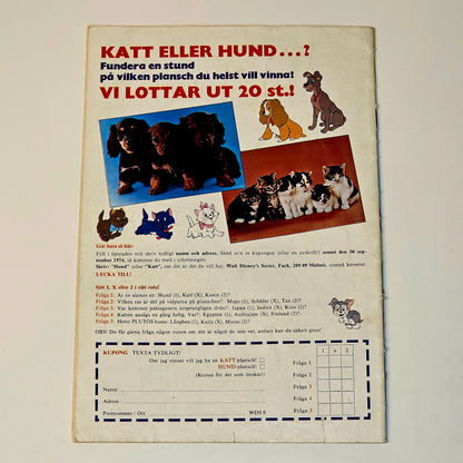 Walt Disney´s Serier Nr 9 1974 #VG#
