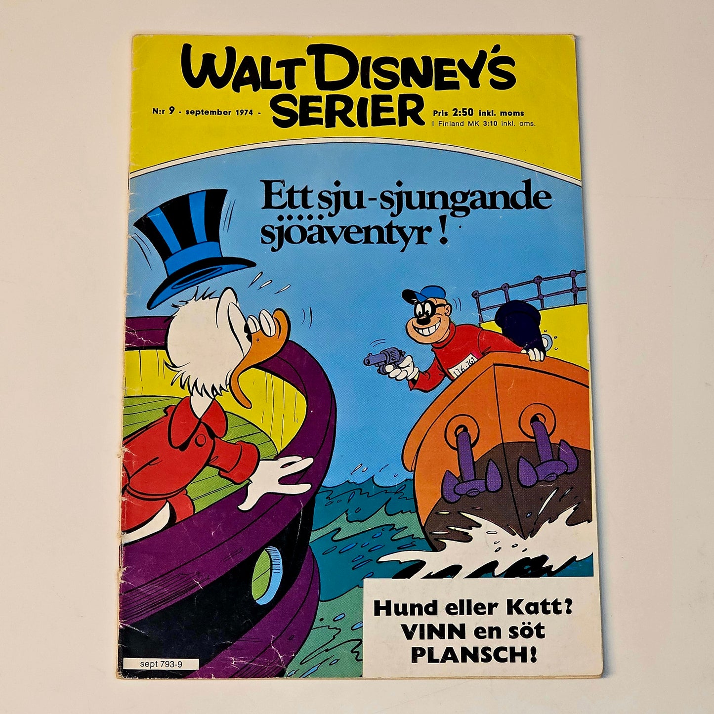 Walt Disneys Serier 1974 Nr 9