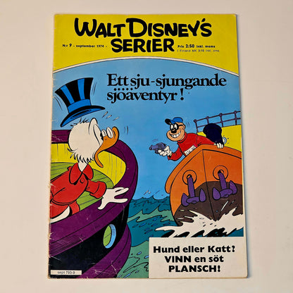Walt Disneys Serier 1974 Nr 9