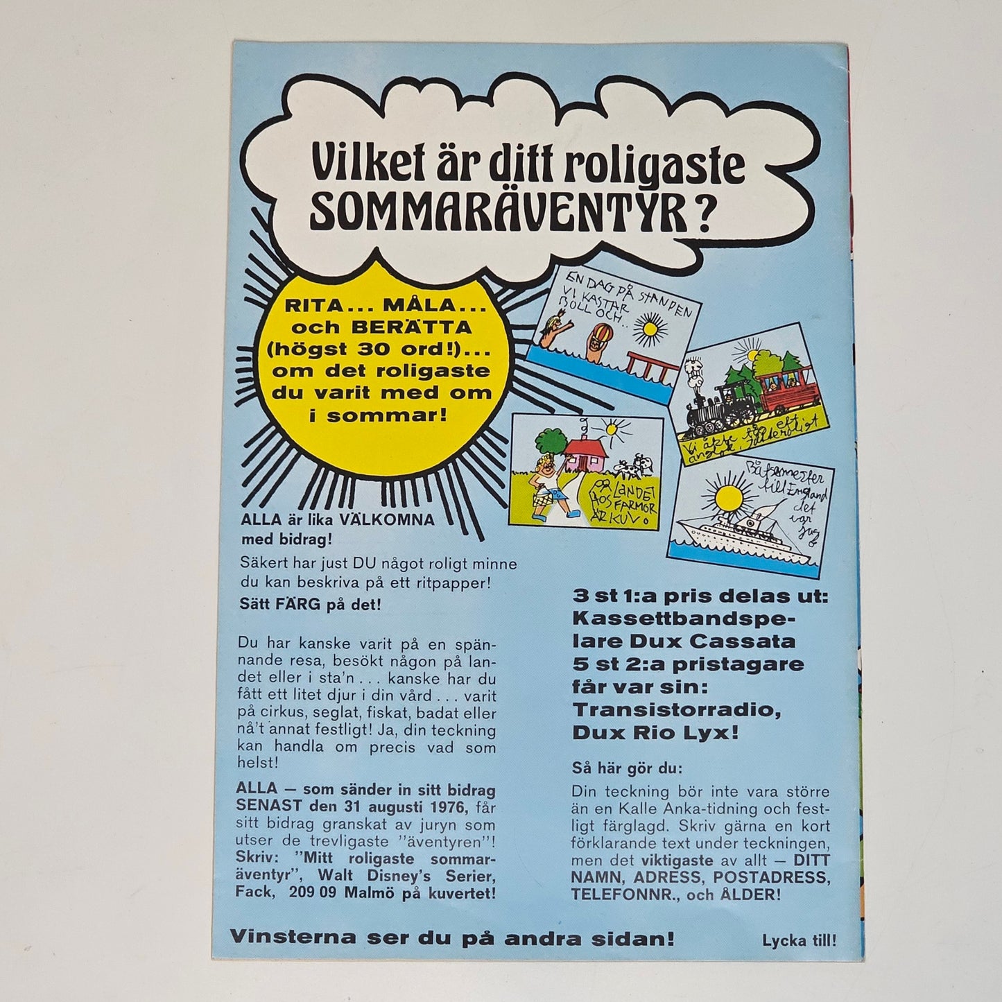 Walt Disney´s Serier Nr 8 1976 #FN#