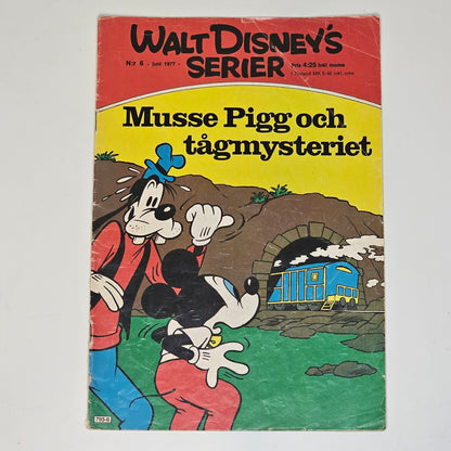 Walt Disney´s Serier Nr 6 1977 #VG#