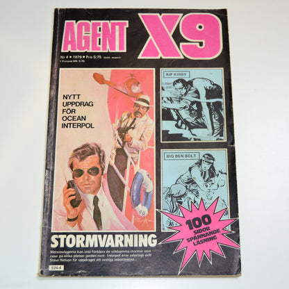 Agent X9 Nr 4 1979 #VG#
