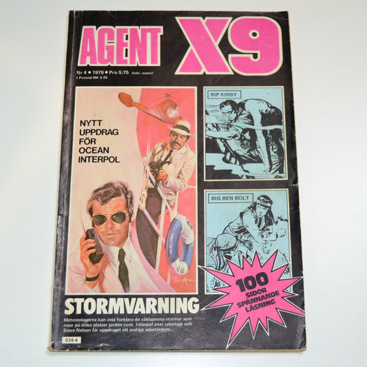 Agent X9 Nr 4 1979 #VG#