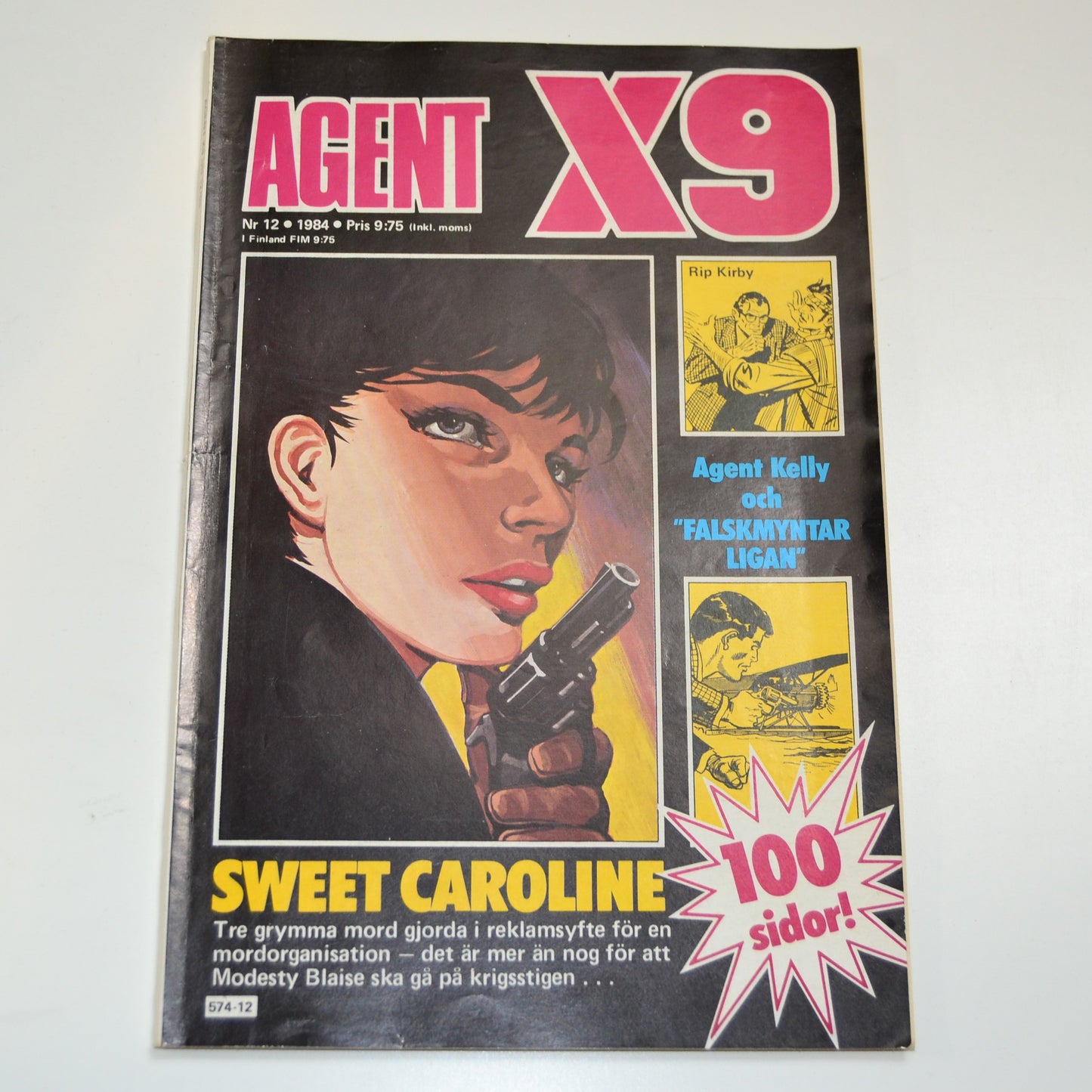 Agent X9 Nr 12 1984 #VG#