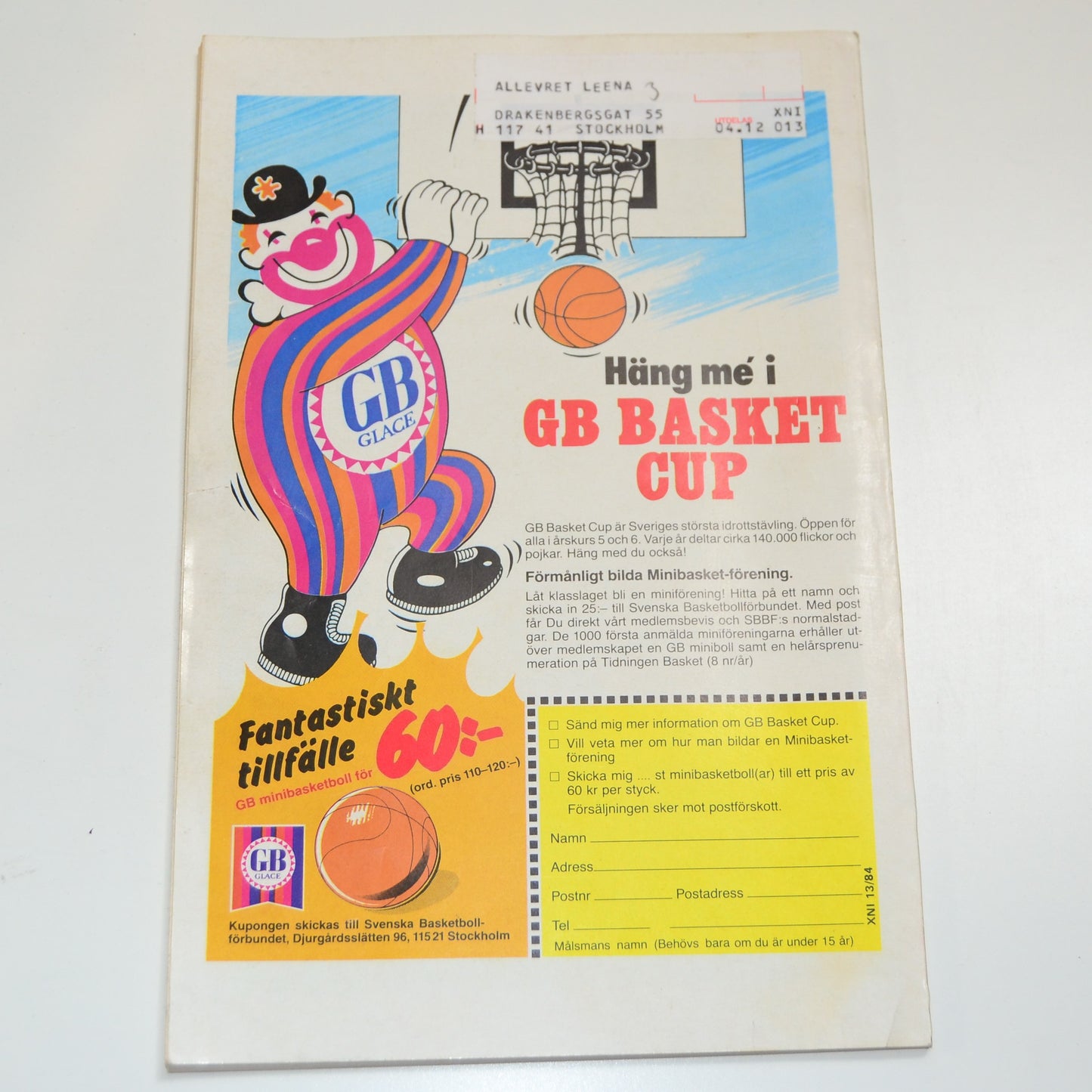 Agent X9 Nr 13 1984 #FN#