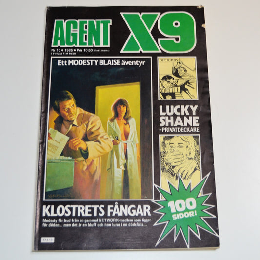 Agent X9 Nr 10 1985 #VG#